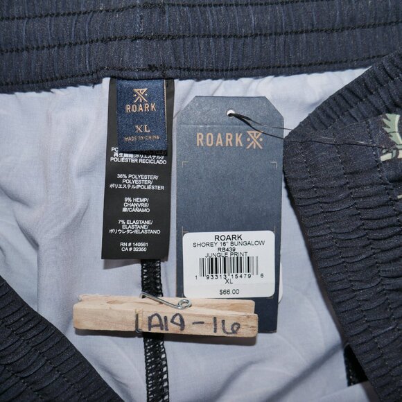 NWT Roark Shorey 16” Boardshorts Swim Trunks - Poncho Agave - M - Picture 12 of 16